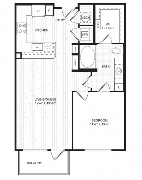 a schematic of a floor plan of a house